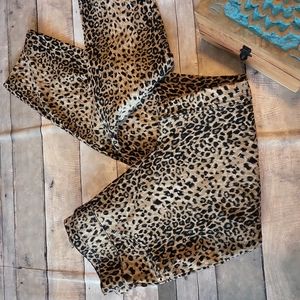 Leopard Print Leggings M